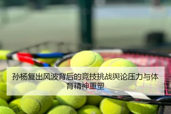 孙杨复出风波背后的竞技挑战舆论压力与体育精神重塑